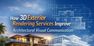 How 3D Exterior Rendering Services Improve Architectural Visual Communication